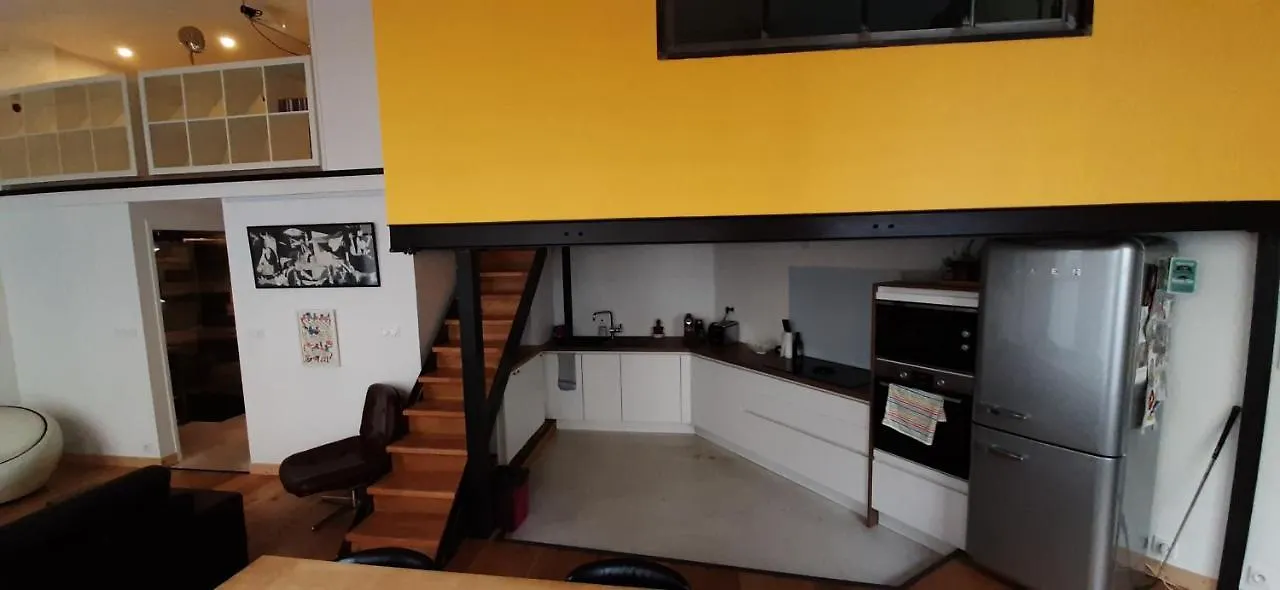 Duplex Industriel Au Coeur De Lyon Apartment